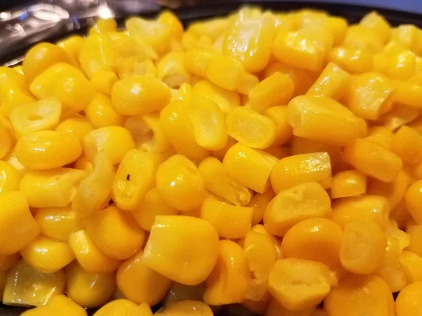 Zbliżenie Słodkiej Żółtej Kukurydzy — Zdjęcie stockowe