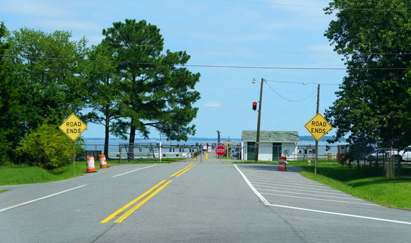 Kent Island Maryland Estados Unidos Agosto 2021 Camino Sin Salida — Foto de Stock