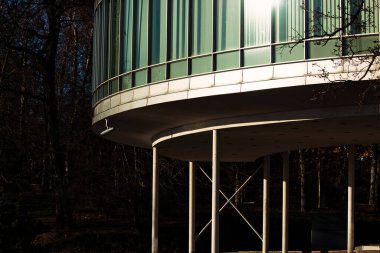 Prag 'daki 58. fuar mimari ayrıntı sütunları