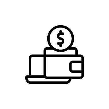 Denge ve Mevduat Ticaret Taslak Simgesi, Logo ve İllüstrasyon