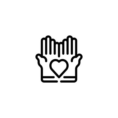 insani yardım, yardım, bakım, sevgi, gönüllü, hayır işi, ana simge, logo ve illüstrasyon sunma