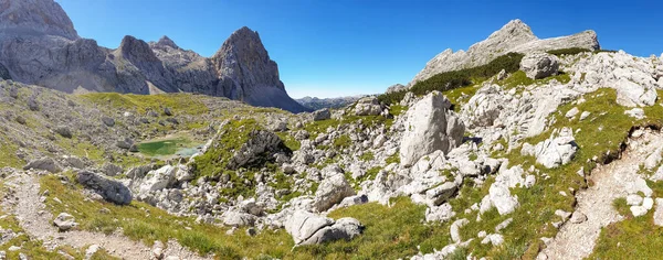 Hermoso panorama del valle de los siete lagos de Triglav. —  Fotos de Stock