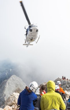 dağ kurtarma helikopteri
