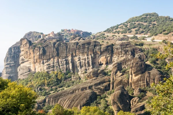 Monasteri costruire sulla cima di arenaria cresta — Foto Stock