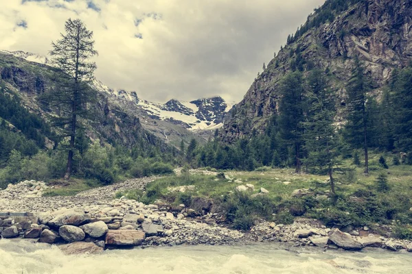 Gebirgsfluss — Stockfoto