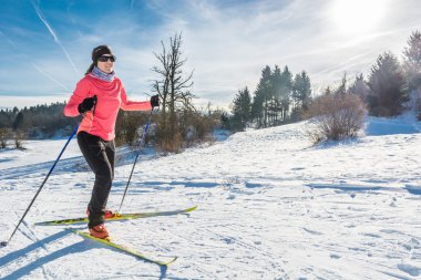 Cross country kayakçı 