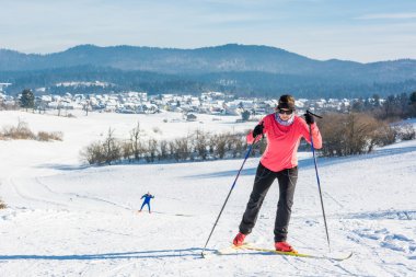 Cross country kayakçı 