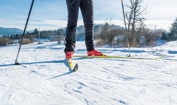 Langlauf — Stockfoto