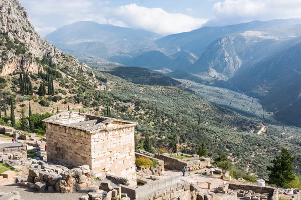 Rovine di un antico tempio — Foto Stock