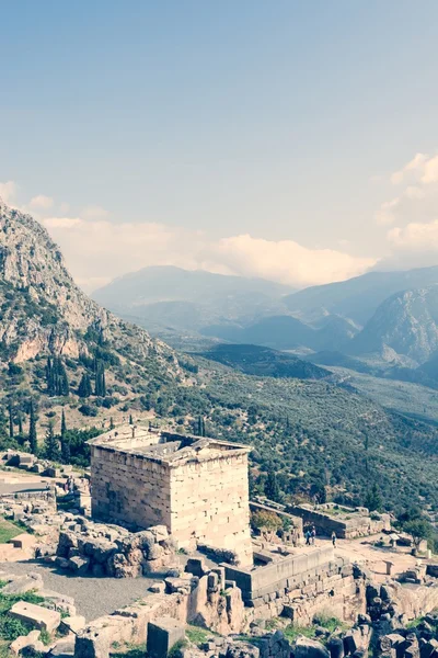 Ruïnes van een oude tempel — Stockfoto