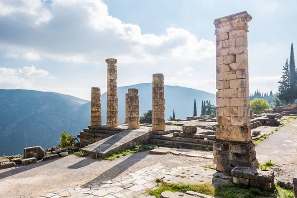 Eski bir tapınağın kalıntıları. — Stok fotoğraf