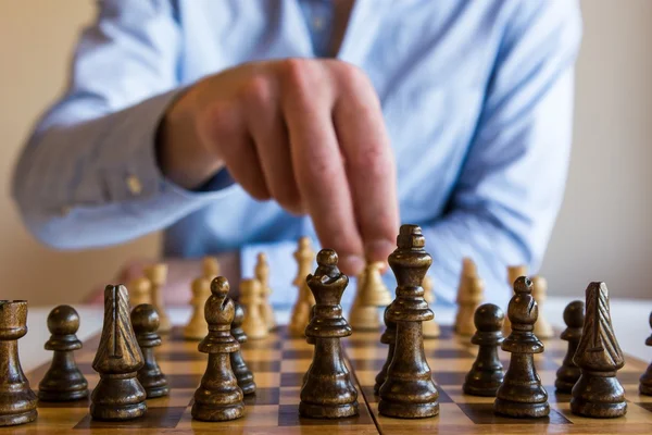 Gioco degli scacchi — Foto Stock