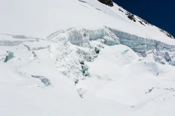 Fissuras glaciares . — Fotografia de Stock