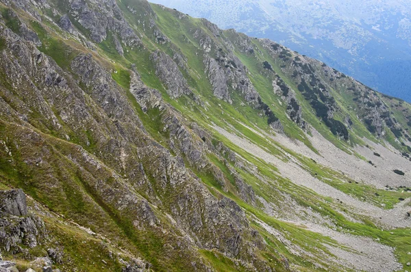 Rocky steep hillside — Stock Photo, Image