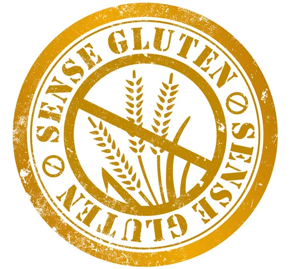 Gluten free stamp — Stock Photo, Image