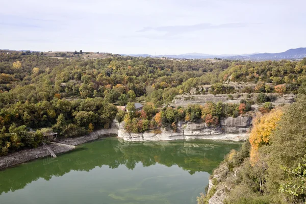 Ter rivier in Catalonië — Stockfoto