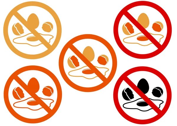 Egg free icon — Stock Photo, Image