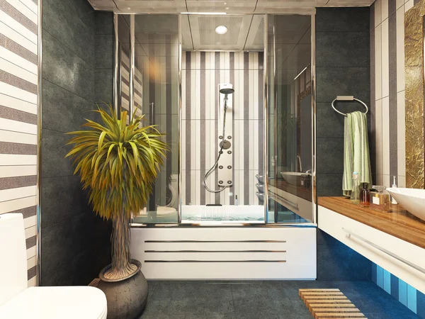 Bathroom decor design — Stock Photo, Image