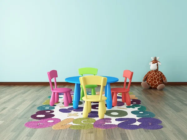 Habitación preescolar para niños — Foto de Stock