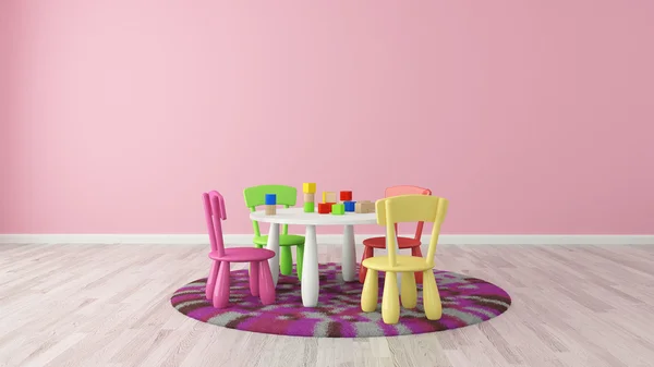 Habitación de niños preescolar — Foto de Stock