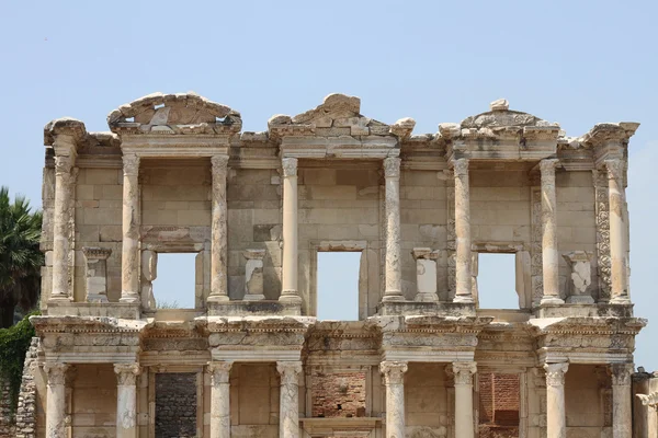 Bibliotheek van Celsus in Efeze in Turkije — Stockfoto