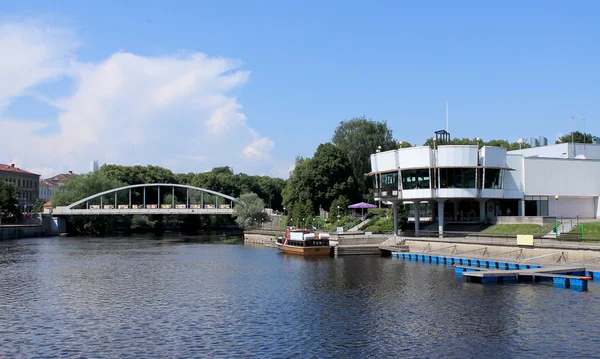 Rzeki w mieście Tartu — Zdjęcie stockowe