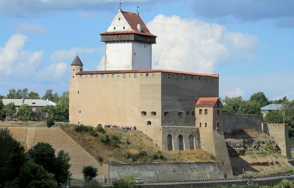 Середньовічний замок в Естонії — стокове фото