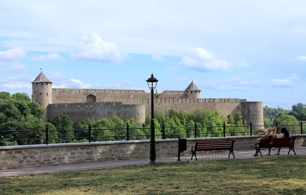 Mittelalterliche russische Burg — Stockfoto