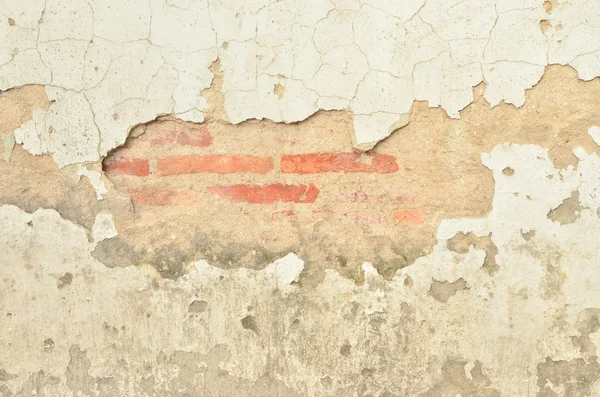 Ρωγμή πέτρινο τοίχο — Φωτογραφία Αρχείου