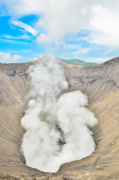 Fumo di Monte Bromo — Foto Stock