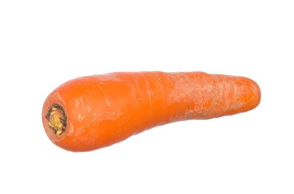 Cenoura isolada sobre branco — Fotografia de Stock