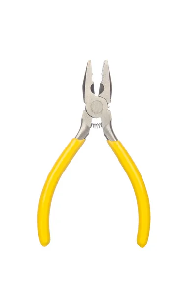 Pliers diisolasi pada warna putih — Stok Foto