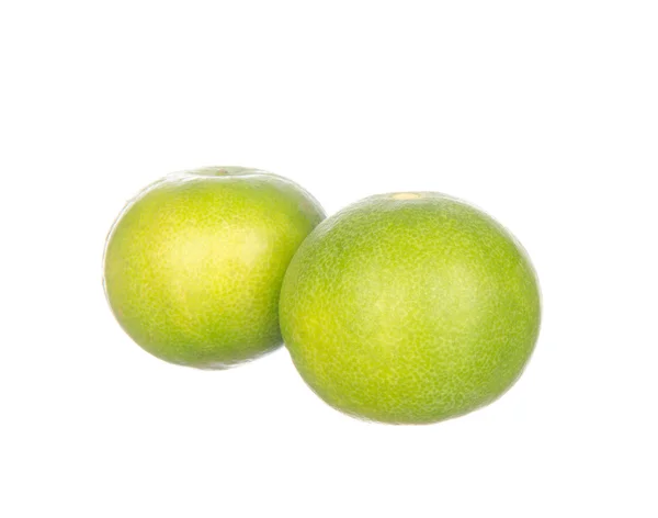 Deux limes isolées sur blanc — Photo