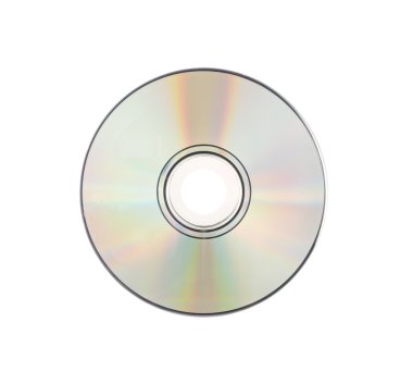 Cd rom Isolated beyaz