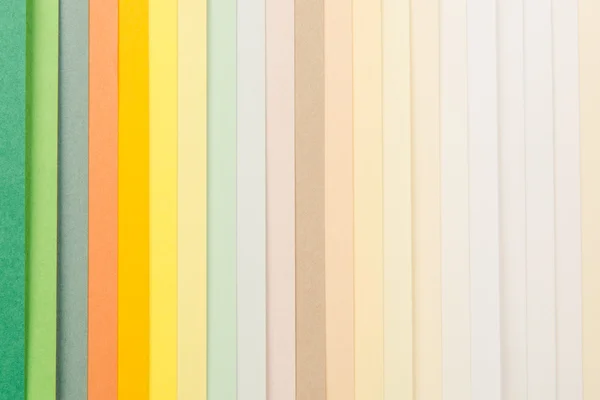 Color samples paper background — Stock Photo, Image