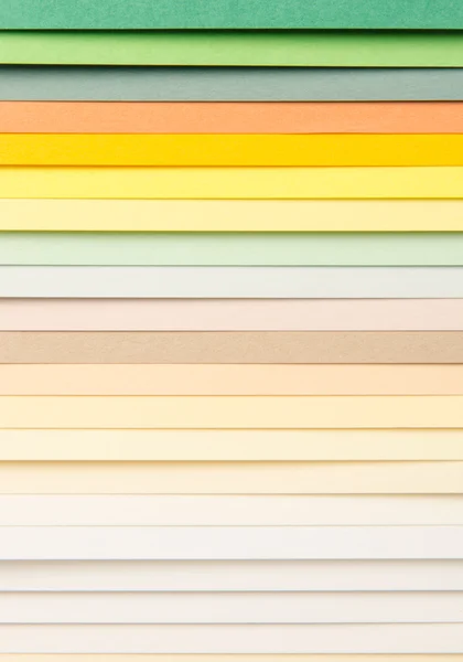 Color samples paper background — Stock Photo, Image