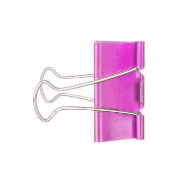 Mor beyaz izole ataş