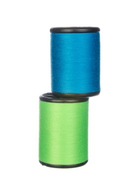 Renkli konu üzerinde beyaz izole