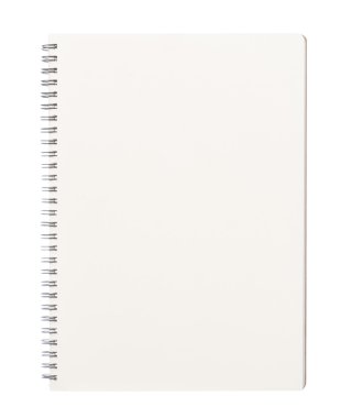 beyaz izole kitap aç