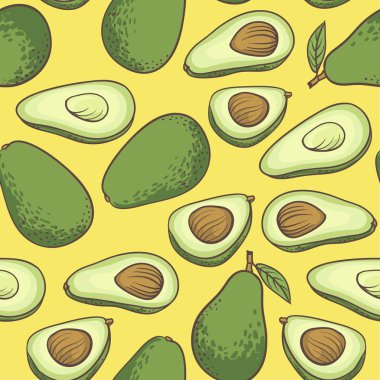 Avokado, avokado, Avokado tohum yarısı