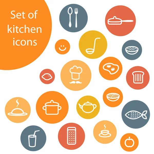 Κουζίνα χωρίς ραφή πρότυπο — Διανυσματικό Αρχείο