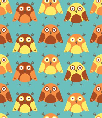 Baykuşlarla kusursuz desen