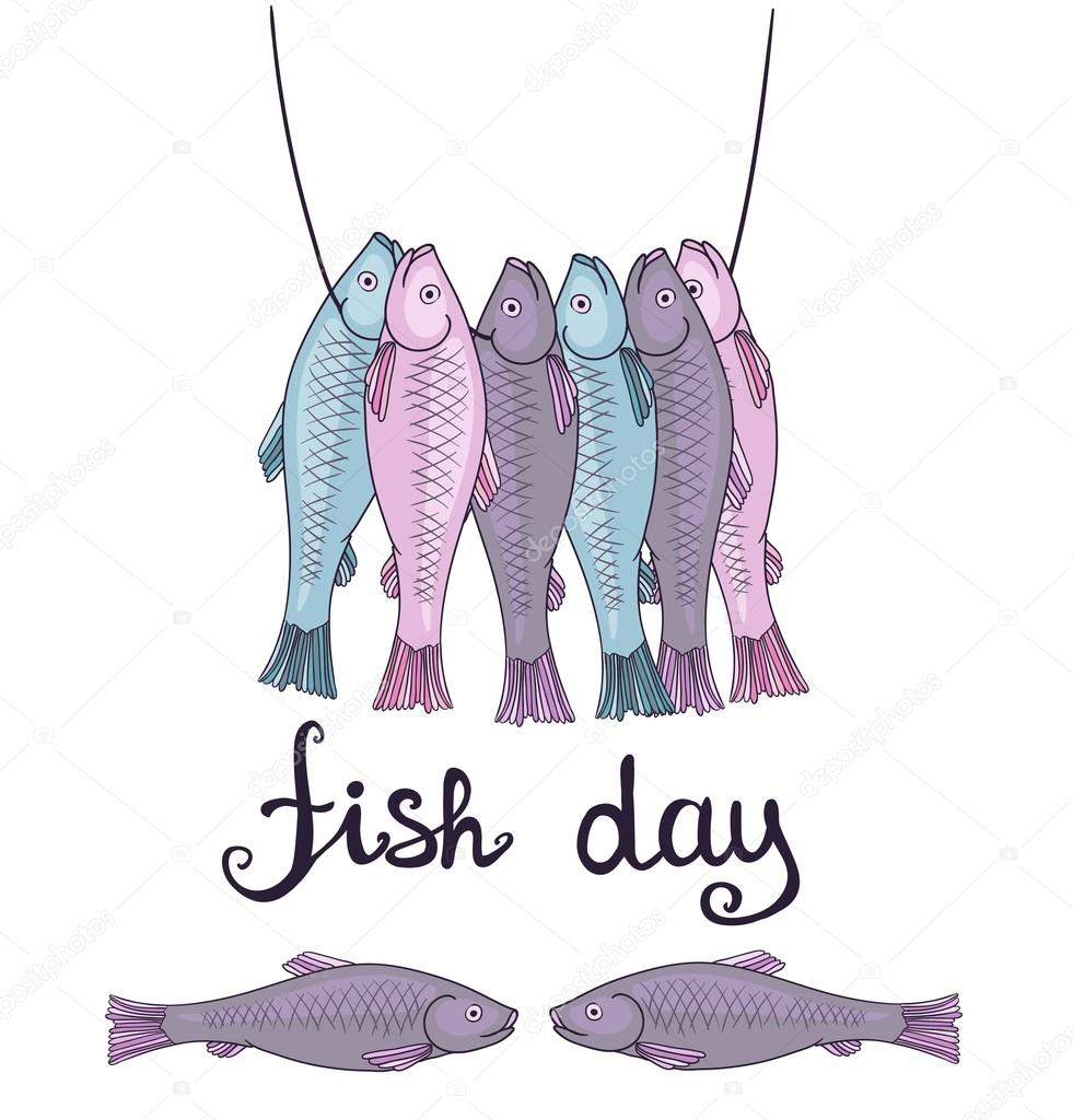 Fish design background