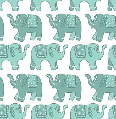 Etnik filler seamless modeli