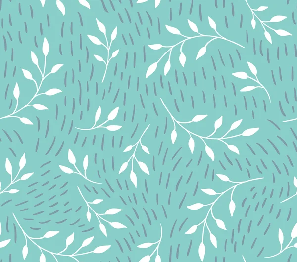 Blumen stilvolle Muster Hintergrund — Stockvektor