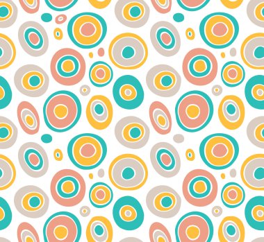 Polka noktasız desen