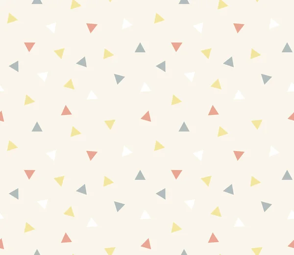 Seamless pattern with triangles — Stock Vector