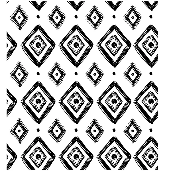 Seamless pattern with rhombuses — Stock Vector