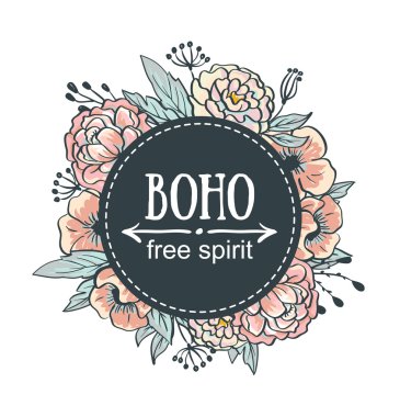 Boho Logo Premium Vector Download For Commercial Use Format Eps Cdr Ai Svg Vector Illustration Graphic Art Design