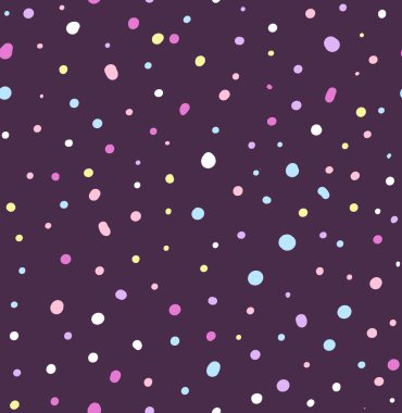 Gece gökyüzü kusursuz desen